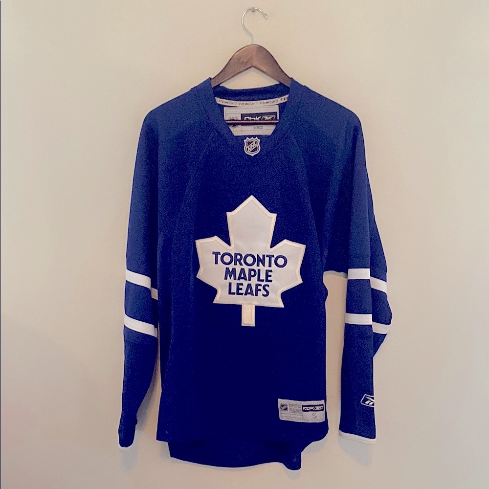 Reebok Blue Toronto Maple Leafs Hockey Jersey